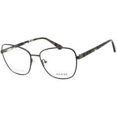 Guess Women's Eyeglasses - Adjustable Nose Pads Shiny Black Metal Frame | GU2815 001