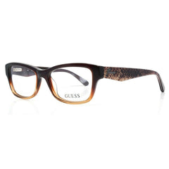 Guess Women's Eyeglasses - Demo Lens Brown Acetate Frame | 2423-BRN-D96-49