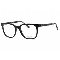 Guess Women's Eyeglasses - Full Rim Shiny Black Rectangular Shape Frame | GU50021 001