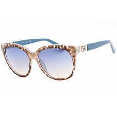 Guess Women's Sunglasses - Full Rim Blue/Other Rectangular Shape Frame | GU7850 92W