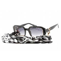 Guess Women's Sunglasses - Full Rim Shiny Black Rectangular Shape, 53 mm | GU7817 01B