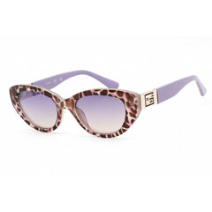 Guess Women's Sunglasses - Full Rim Violet/Other Plastic Cat Eye Frame | GU7849 83Z