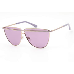 Guess Women's Sunglasses - Gold Tone Full-Rim Metal Frame Violet Lenses | GU7852 32Y