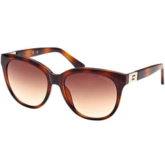 Guess Women's Sunglasses - Gradient Lens Full Rim Dark Havana Frame | GU7850 53F