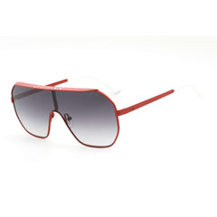 Guess Women's Sunglasses - Gradient Smoke Lens Metal Shield Shape Frame | GU7676 66B