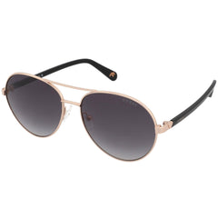 Guess Women's Sunglasses - Smoke Grey Lens Rose Gold and Black Frame | GU5213 28B