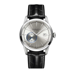 Hamilton Men's Watch - American Classic Railroad Silver Tone Dial Strap | H40515781
