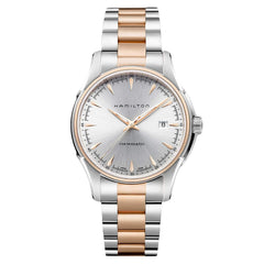 Hamilton Men's Watch - Jazzmaster Viewmatic Silver Dial Two Tone Bracelet | H32655191