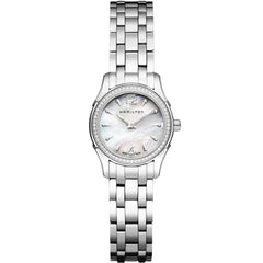 Hamilton Women's Watch - Jazzmaster Diamond Quartz Silver Tone MOP Dial | H32281197