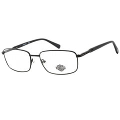 Harley Davidson Men's Eyeglasses - Clear Demo Lens Matte Black Frame | HD0826 002