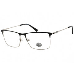 Harley Davidson Men's Eyeglasses - Clear Demo Lens Rectangular Frame | HD9018 005