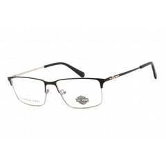 Harley Davidson Men's Eyeglasses - Full Rim Rectangular Matte Blue Frame | HD0914 091