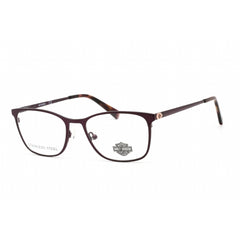 Harley Davidson Men's Eyeglasses - Matte Violet Stainless Steel Frame | HD0552 082