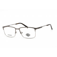 Harley Davidson Unisex Eyeglasses - Clear Lens Matte Gunmetal Frame | HD9016 009