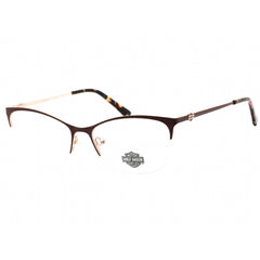 Harley Davidson Women's Eyeglasses - Clear Demo Lens Matte Bordeaux | HD0561 070
