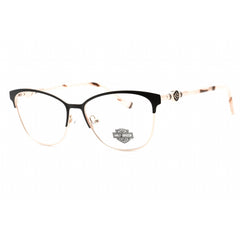 Harley Davidson Women's Eyeglasses - Full Rim Black/Other Metal Frame | HD0563 005