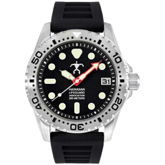 Hawaiian Lifeguard Association Men's Watch - Rotating Bezel Black Dial | HLA 5401