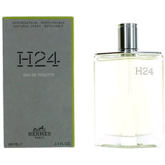 Hermes Men's Eau De Toilette Spray - H24 Refillable Distinctive Fragrance, 3.3 oz