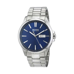 Hugo Boss Men's Bracelet Watch - The James Blue Dial Stainless Steel | 1513533