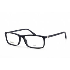 Hugo Boss Men's Eyeglasses - Blue Plastic Rectangular Frame | BOSS 0680/IT 0PJP 00