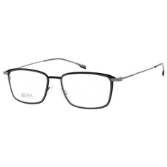 Hugo Boss Men's Eyeglasses - Clear Demo Lens Black Ruthenium Frame | BOSS 1197 0RZZ 00