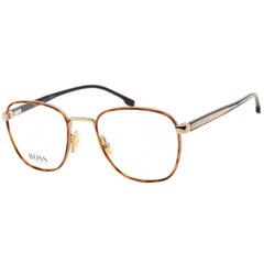 Hugo Boss Men's Eyeglasses - Clear Demo Lens Metal Square Frame | BOSS 1048/IT 0000 00