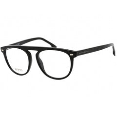 Hugo Boss Men's Eyeglasses - Clear Lens Black Acetate Full Rim Frame | 1129 807