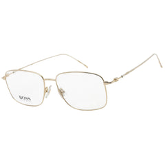Hugo Boss Men's Eyeglasses - Clear Lens Gold Rectangular Frame | BOSS 1312 0J5G 00