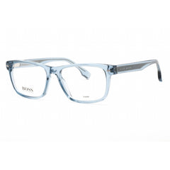 Hugo Boss Men's Eyeglasses - Full Rim Blue Plastic Rectangular | BOSS 1354/U 0PJP 00