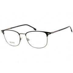 Hugo Boss Men's Eyeglasses - Matte Black Square Full Rim Frame | BOSS 1125/U 0003 00