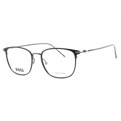 Hugo Boss Men's Eyeglasses - Matte Blue Dark Ruthenium Frame | BOSS 1431 