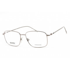 Hugo Boss Men's Eyeglasses - Ruthenium Stainless Steel Square | BOSS 1312 