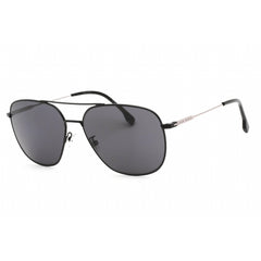 Hugo Boss Men's Sunglasses - Black/Ruthenium Metal Aviator | BOSS 1218/F/SK 0TI7 IR