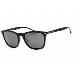 Hugo Boss Men's Sunglasses - Full Rim Black Plastic Square | BOSS 1290/F/SK 0807 M9