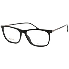 Hugo Boss Unisex Eyeglasses - Black Rectangular Acetate Frame | BOSS 1228/U 0807 00