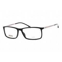 Hugo Boss Unisex Eyeglasses - Black Rectangular Plastic Frame | BOSS 1184/IT 0807 00