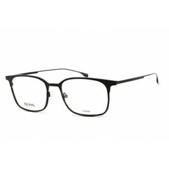 Hugo Boss Unisex Eyeglasses - Clear Demo Lens Black Havana Frame | BOSS 1014 00AM 00