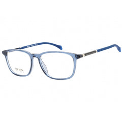 Hugo Boss Unisex Eyeglasses - Clear Demo Lens Blue Square Frame | BOSS 1133 0PJP 00