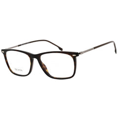 Hugo Boss Unisex Eyeglasses - Clear Lens Havana Acetate Frame | BOSS 1228/U 0086 00