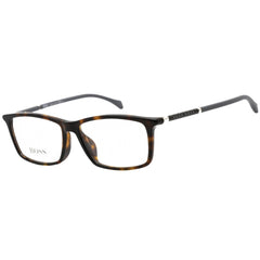 Hugo Boss Unisex Eyeglasses - Clear Lens Havana Rectangular | BOSS 1105/F 0086 00
