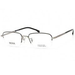 Hugo Boss Unisex Eyeglasses - Half Rim Black/Palladium Frame | BOSS 1108/F 0P5I 00