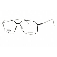 Hugo Boss Women's Eyeglasses - Matte Black Metal Rectangular Frame | BOSS 1312 0003 00