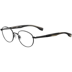 Hugo Men's Eyeglasses - Black Metal Full Rim Frame Demo Lens | HUGO HG 0333 807