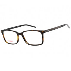 Hugo Men's Eyeglasses - Clear Demo Lens Havana Grey Acetate Frame | HG 1029 0AB8 00