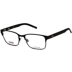 Hugo Men's Eyeglasses - Clear Lens Matte Black Rectangular Frame | HG 1114 0003 00