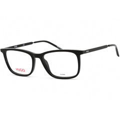 Hugo Men's Eyeglasses - Full Rim Black Rectangular Acetate Frame | HG 1018 0807 00