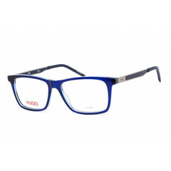 Hugo Men's Eyeglasses - Full Rim Blue Azure Rectangular Shape Frame | HG 1140 0ZX9 00