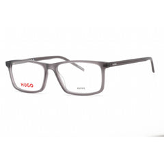 Hugo Men's Eyeglasses - Full Rim Matte Grey Rectangular Shape Frame | HG 1025 0RIW 00