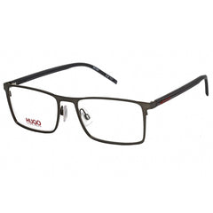 Hugo Men's Eyeglasses - Matte Ruthenium Stainless Steel 56 mm Frame | HG 1056 0R80 00