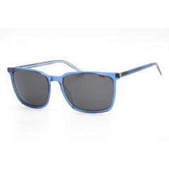 Hugo Men's Sunglasses - Grey Lens Plastic Square Shape Frame | HG 1096/S 0OXZ IR